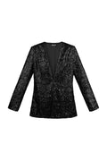 Glitter blazer