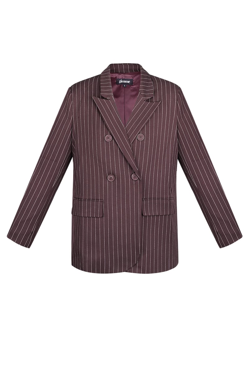 Krijtstreep blazer