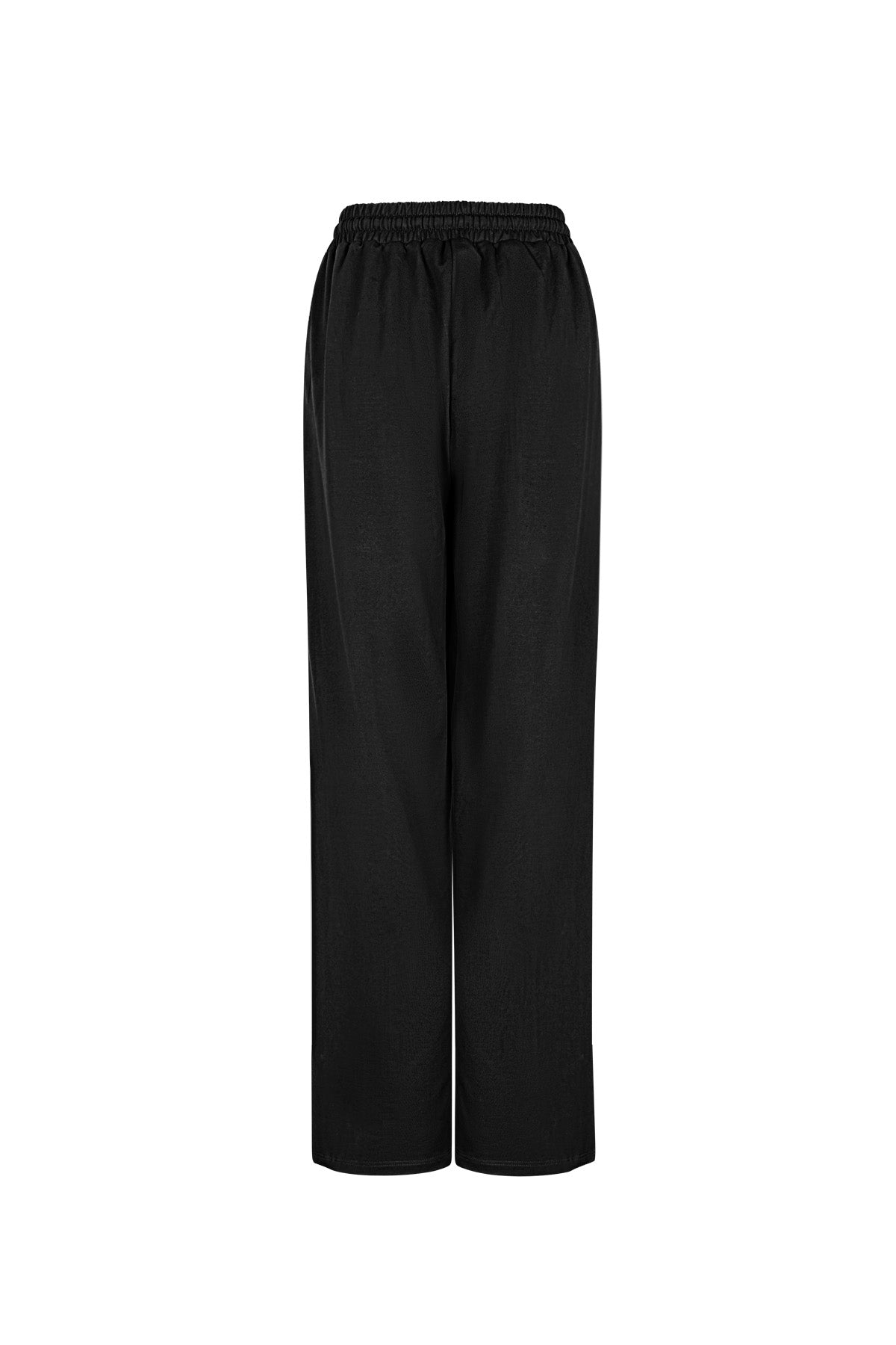 Cotton Vrouwen Wide Leg Pants Comfortabele Trekkoord Taille