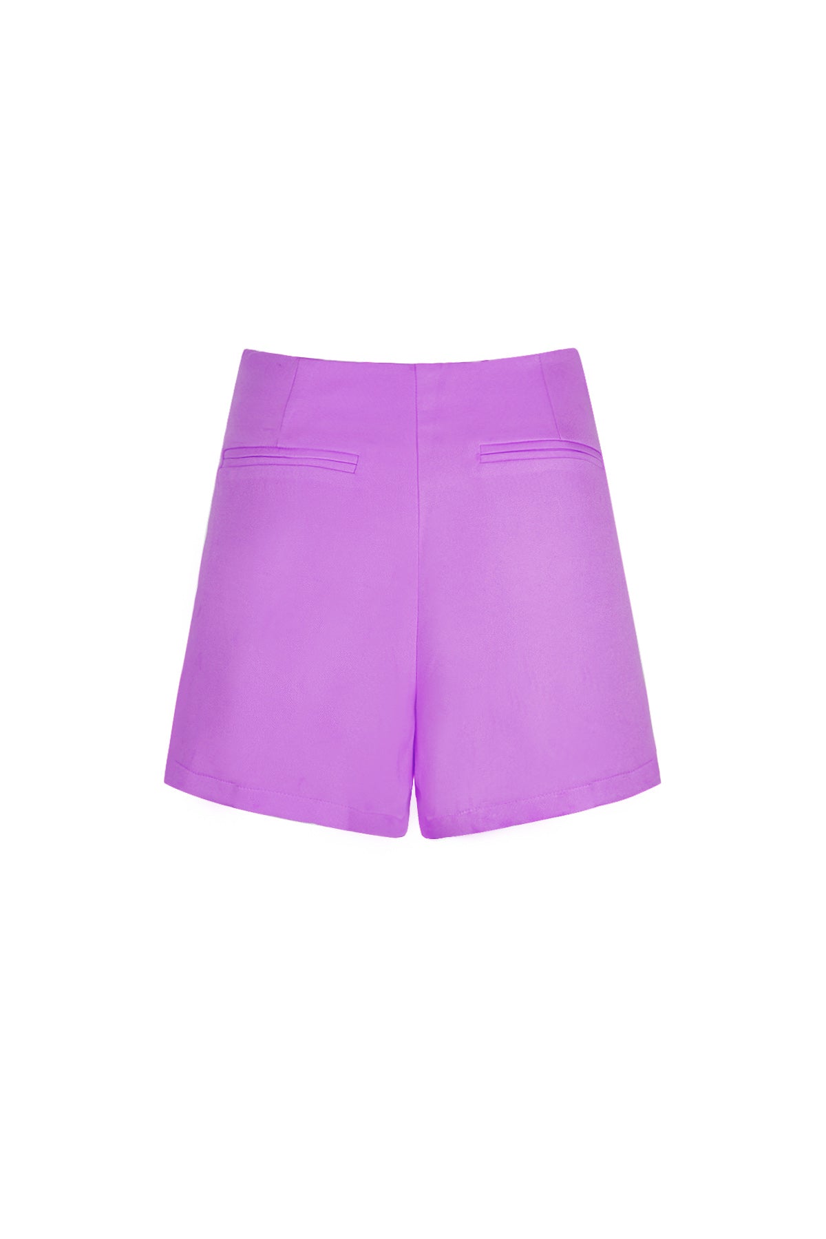 Polyester Vrouwen Minirok Solide Kleur Stretch Fit