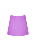 Polyester Vrouwen Minirok Solide Kleur Stretch Fit