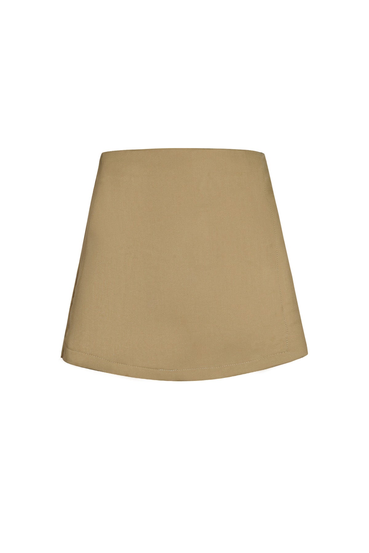 Polyester Vrouwen Asymmetrische Shorts Professionele Stijl