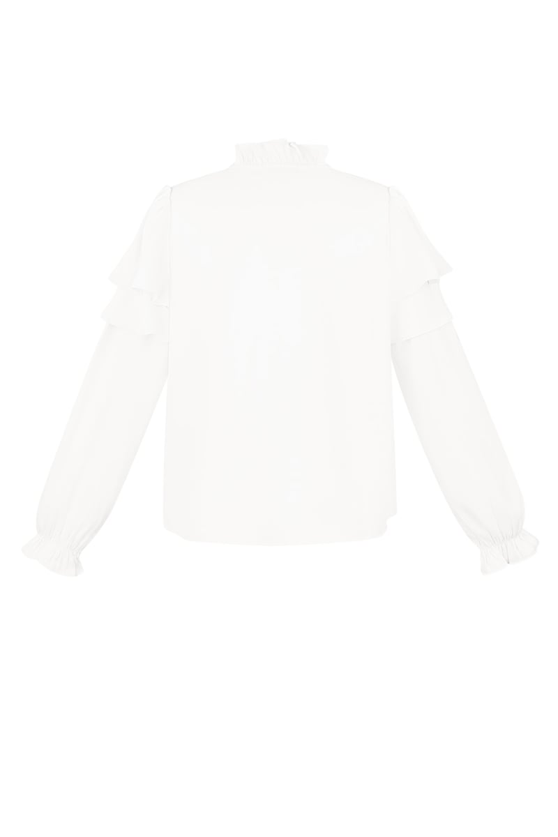 Ruffle blouse