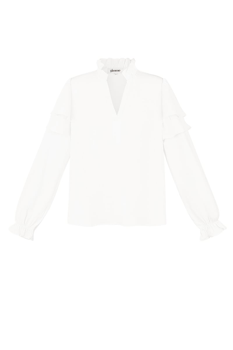 Ruffle blouse