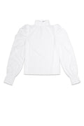 Blouse met bolletjes