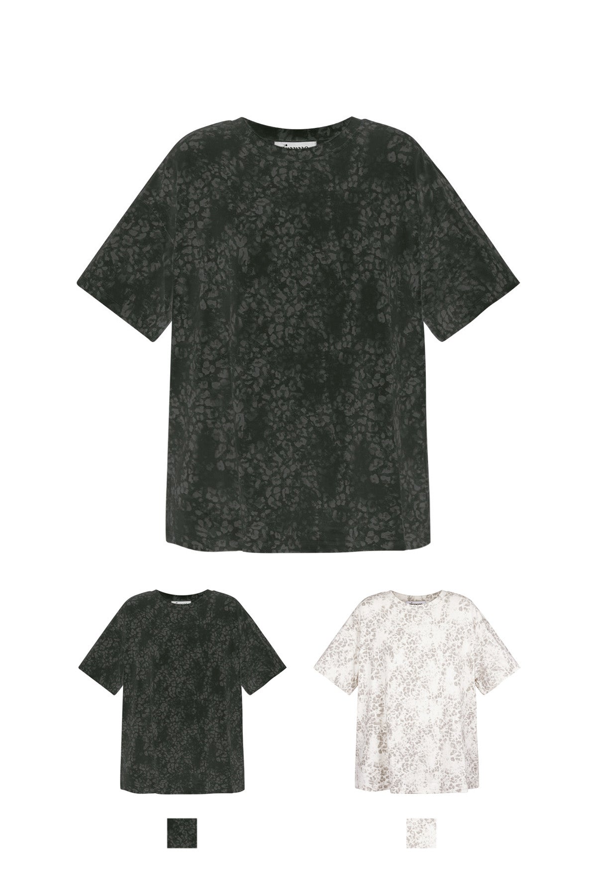 Cotton Vrouwen T-shirt Oversized Luipaardprint