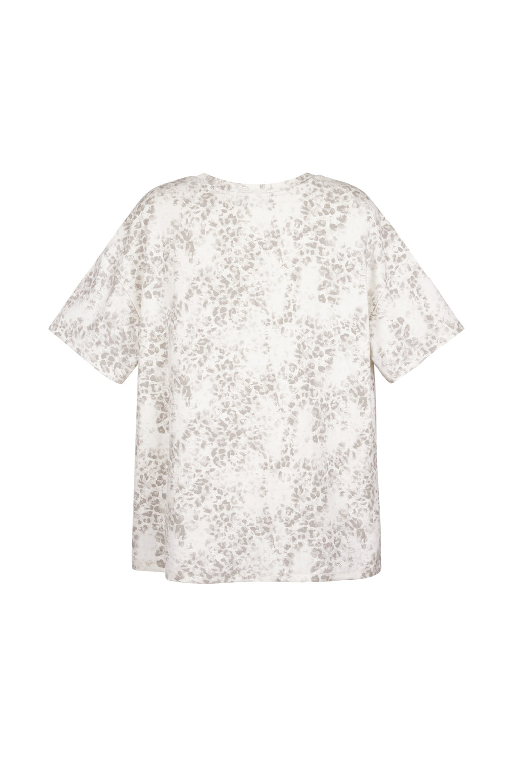 Cotton Vrouwen T-shirt Oversized Luipaardprint