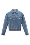 Women's Denim Jacket | Loose Fit | Blue | S M L