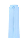 Geweven Polyester Vrouwen Rechte Broeken Casual Solide Kleur Lente/Zomer