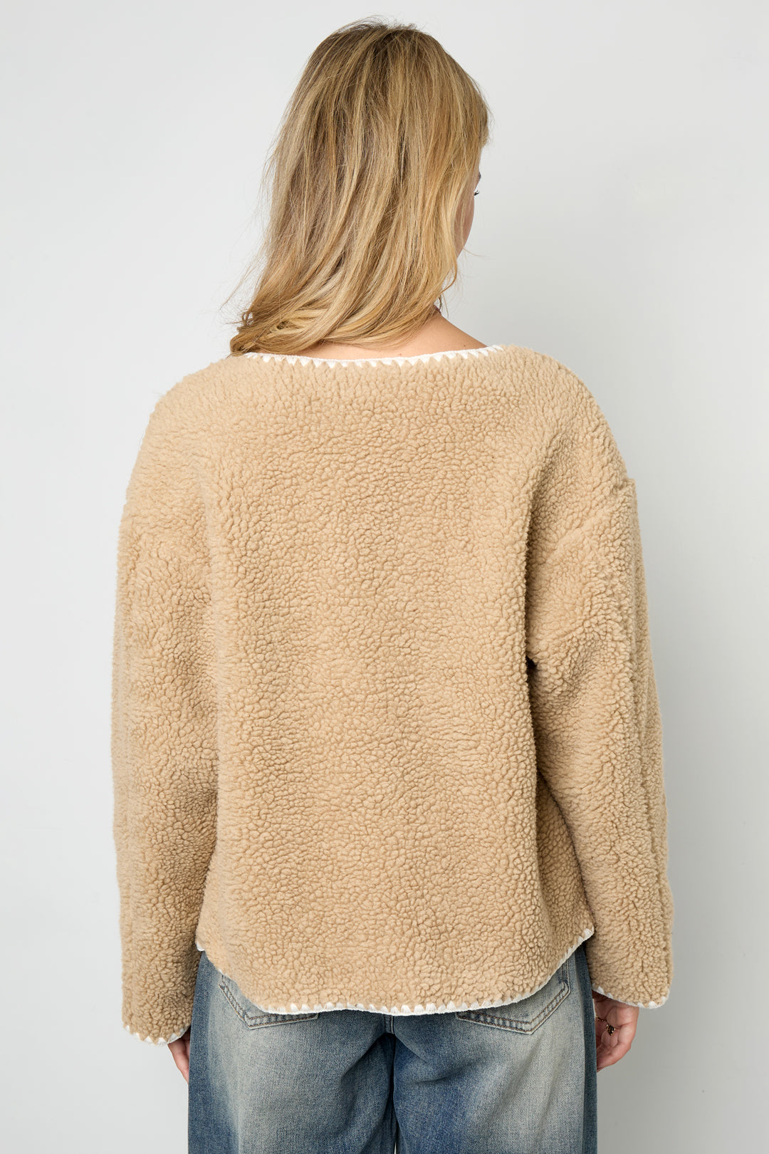 Woven Polyester Fiber Vrouwen Jas Casual Herfst/Winter Color Clash