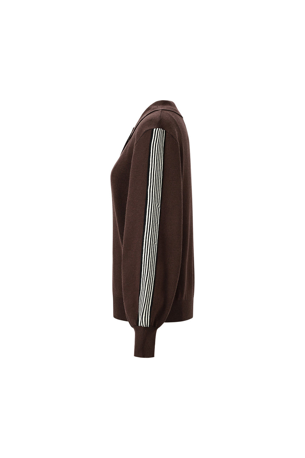 Gebreide trui Kleurenclash Sportieve herfst/winterkleding