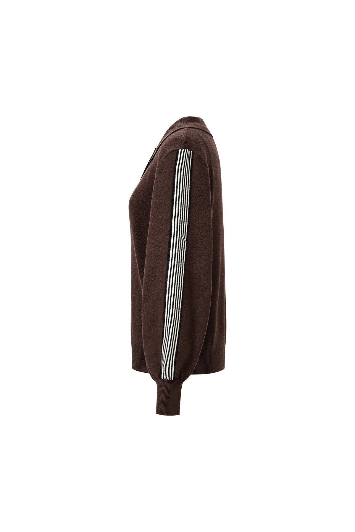 Gebreide trui Kleurenclash Sportieve herfst/winterkleding