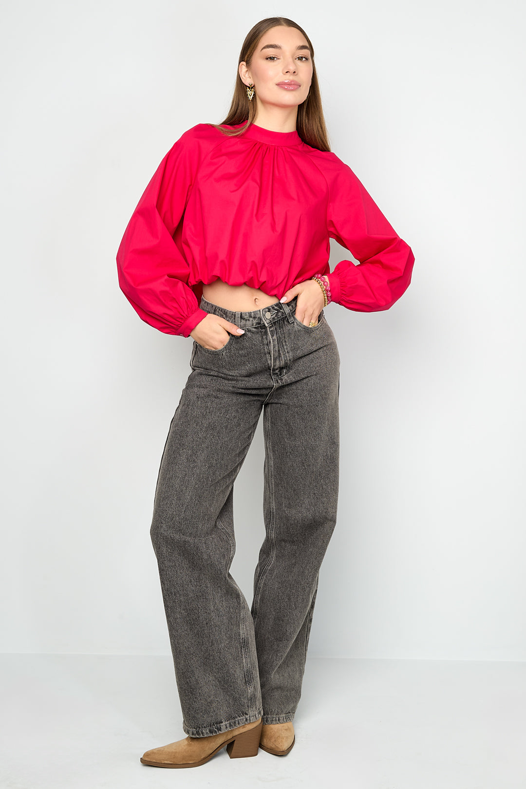 Strikbovenkant met open rug