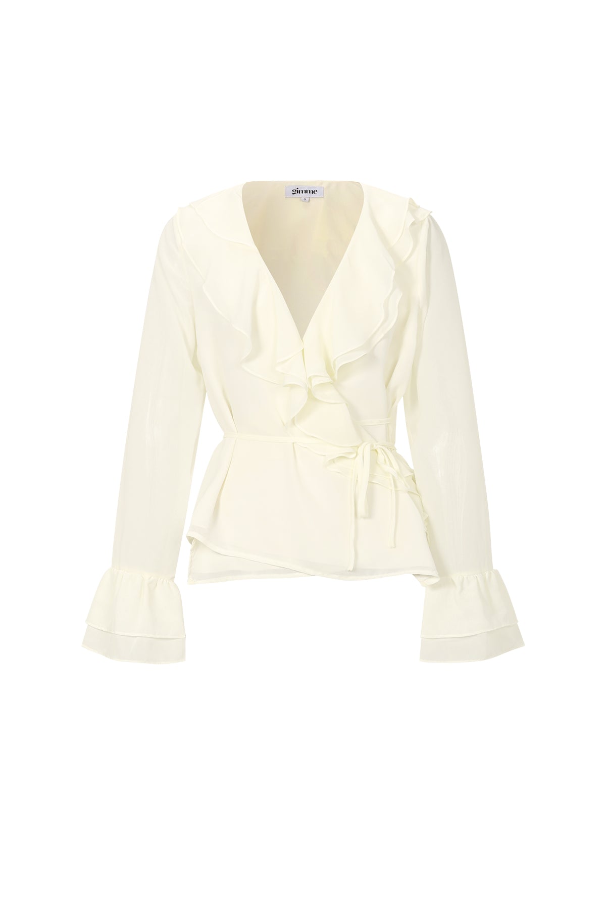 Longsleeve met ruches