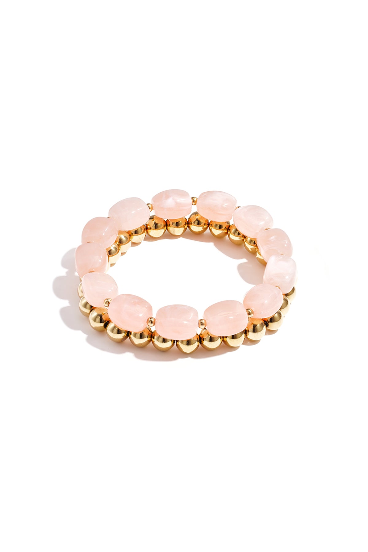 Armbanden met kralen van roestvrij staal, kralen, casual, dagelijks, eenvoudig, serie, damessieraden