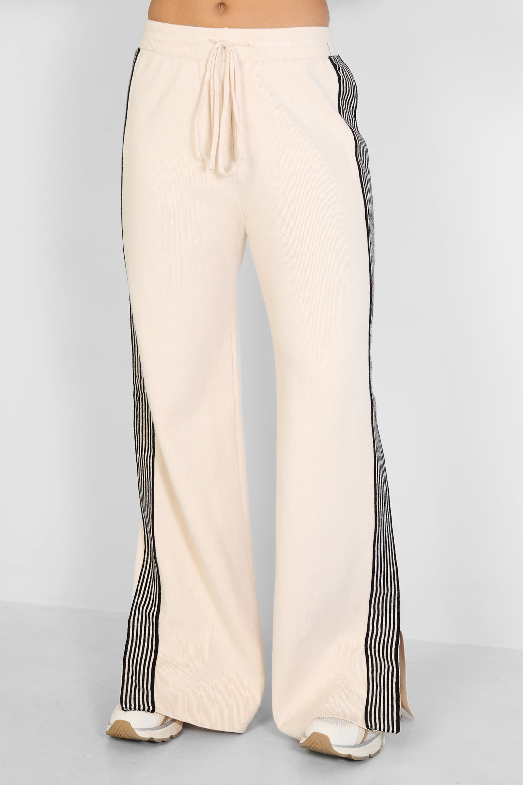 Rechte broek Kleurenclash Sportieve herfst/winterkleding