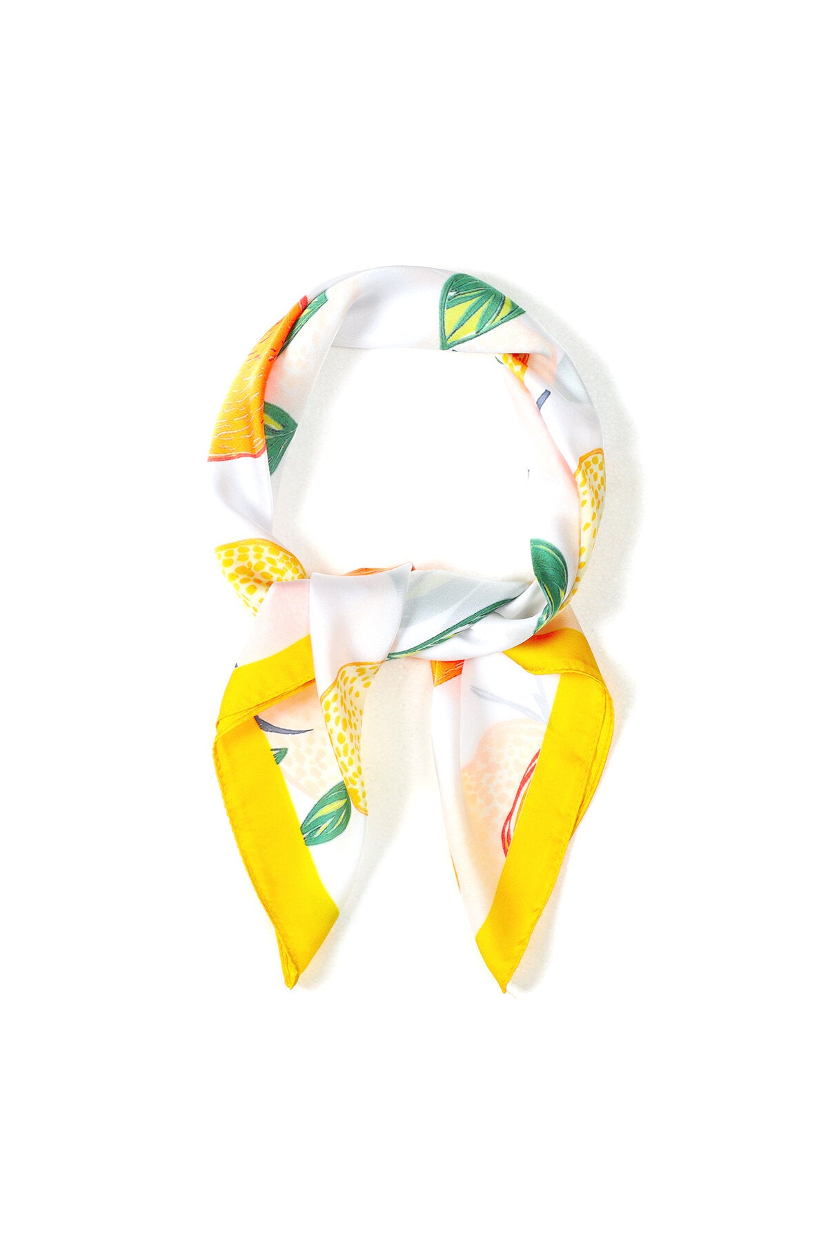 Romantic Orange Summer Scarf for Women