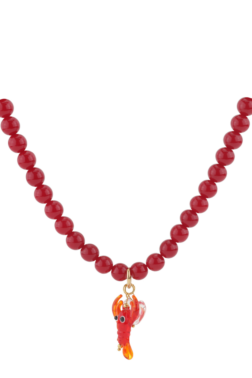 Ketting met medium kralen-10mm