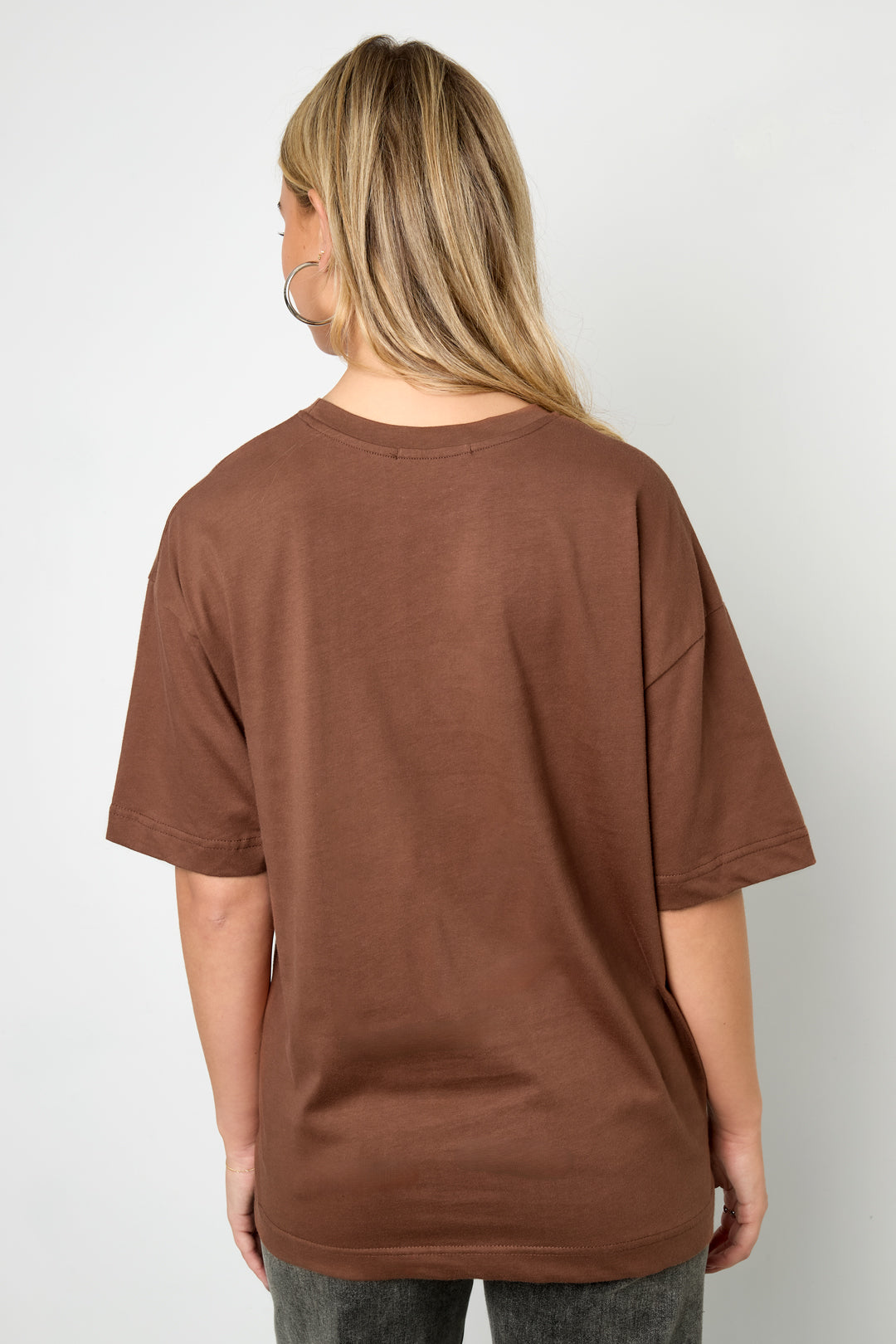 Cotton Knitted Vrouwen T-shirt Casual Letters