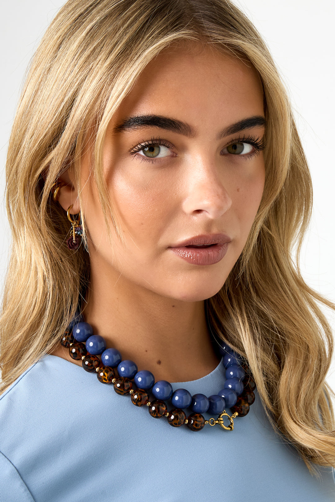 Grote gekleurde ketting-15mm