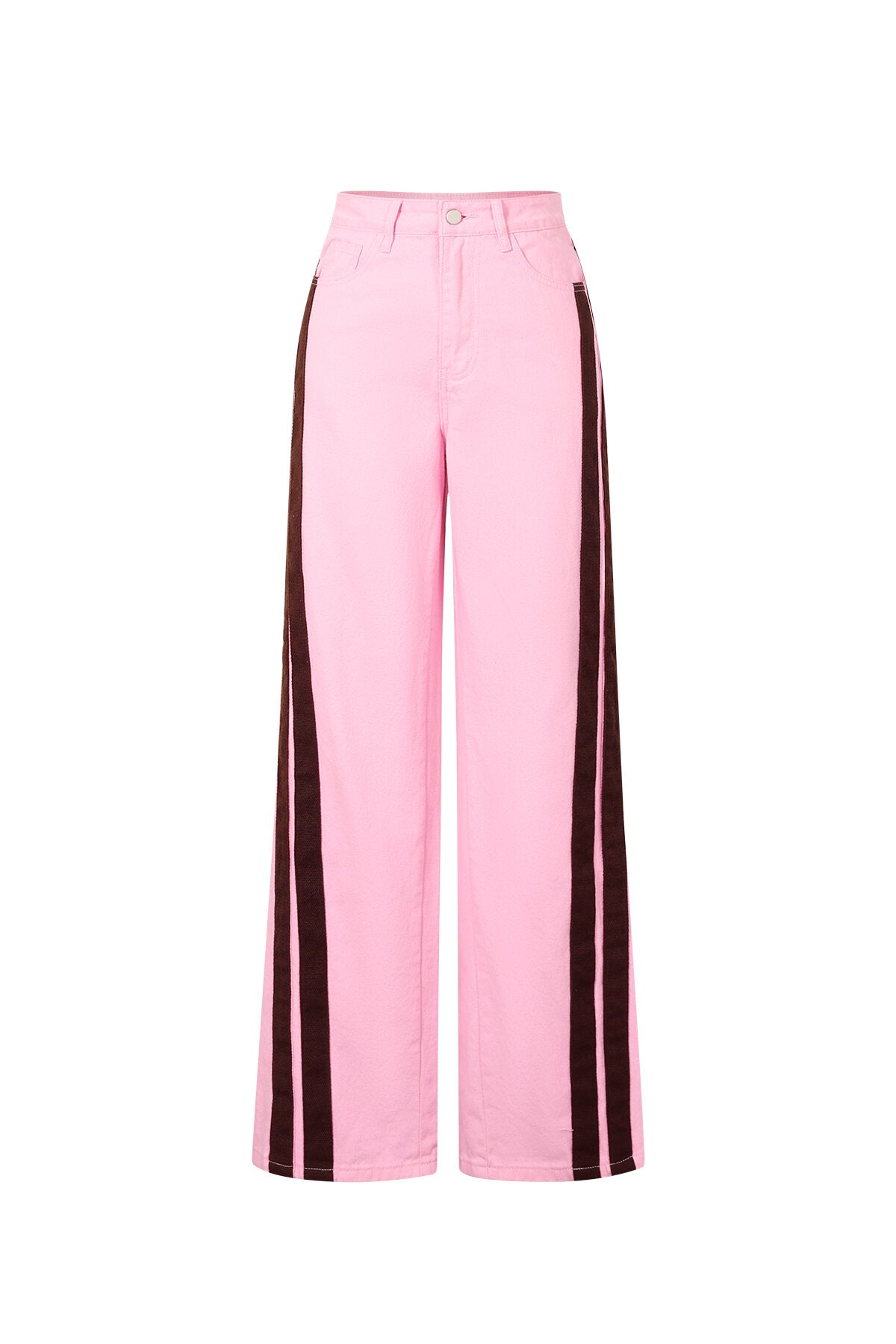 Statement stripe jeans