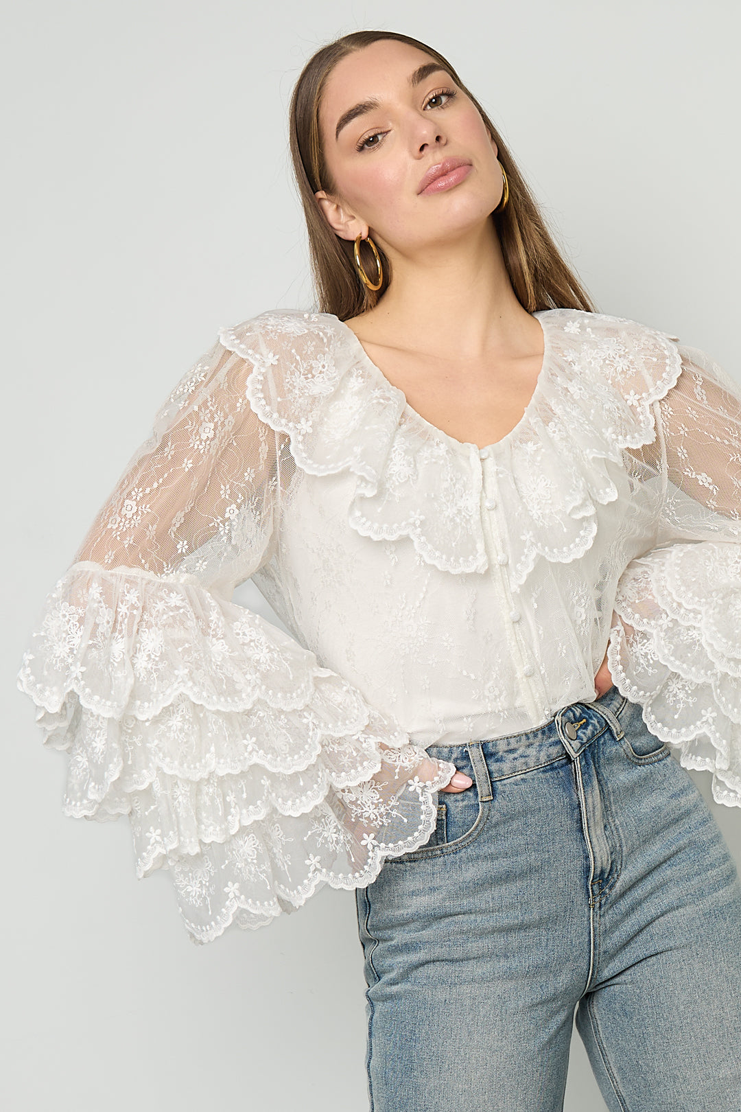 De charmante blouse