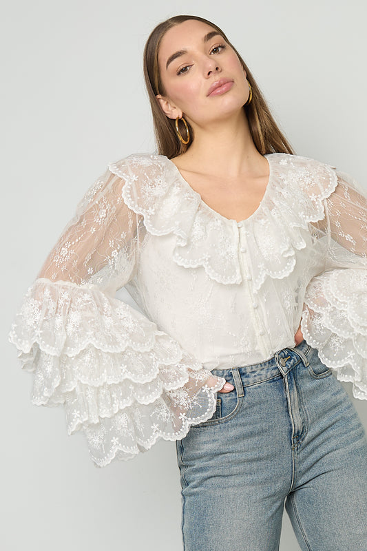 De charmante blouse