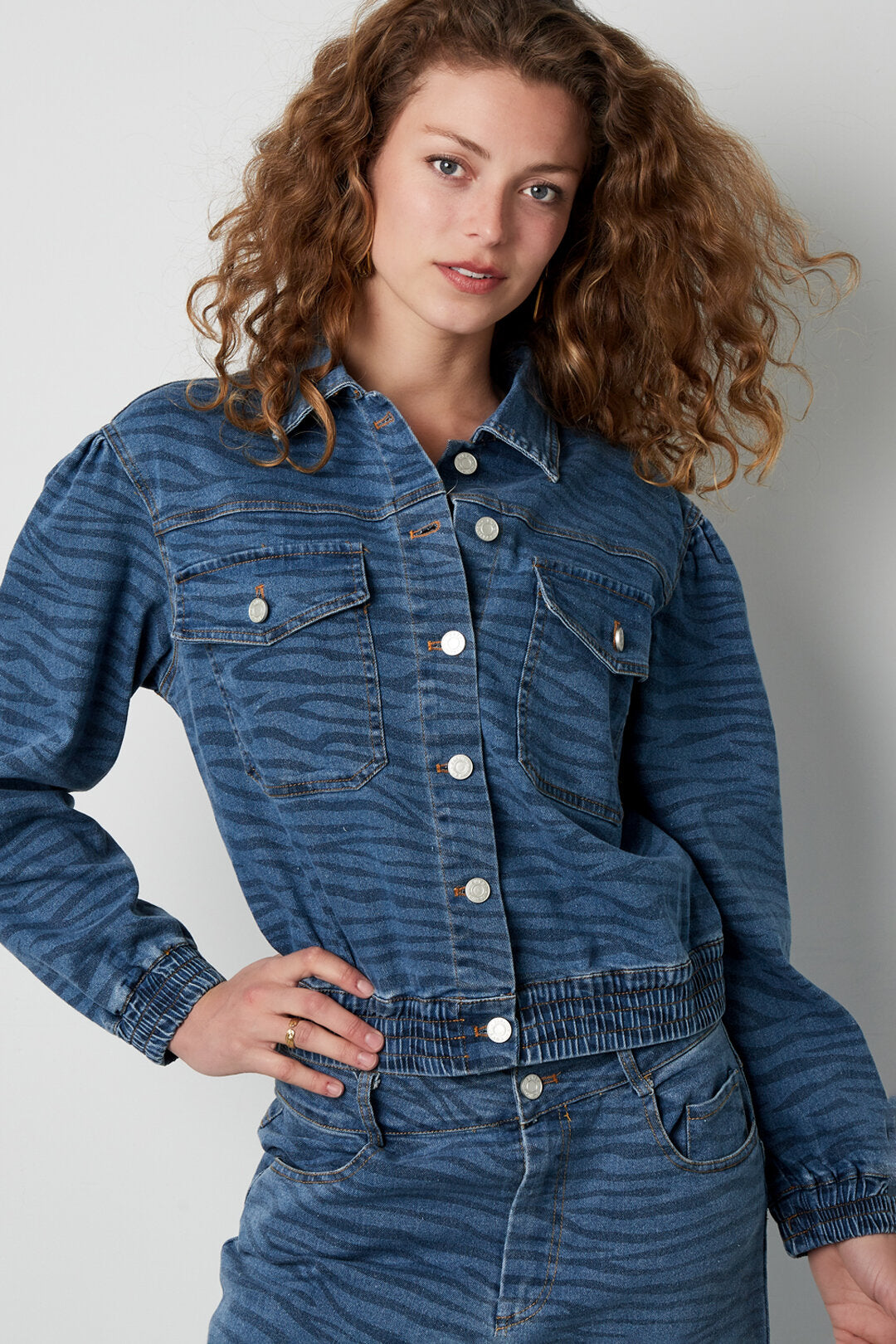 Dames Denim Spijkerjas | Losse Pasvorm | Blauw | S M L