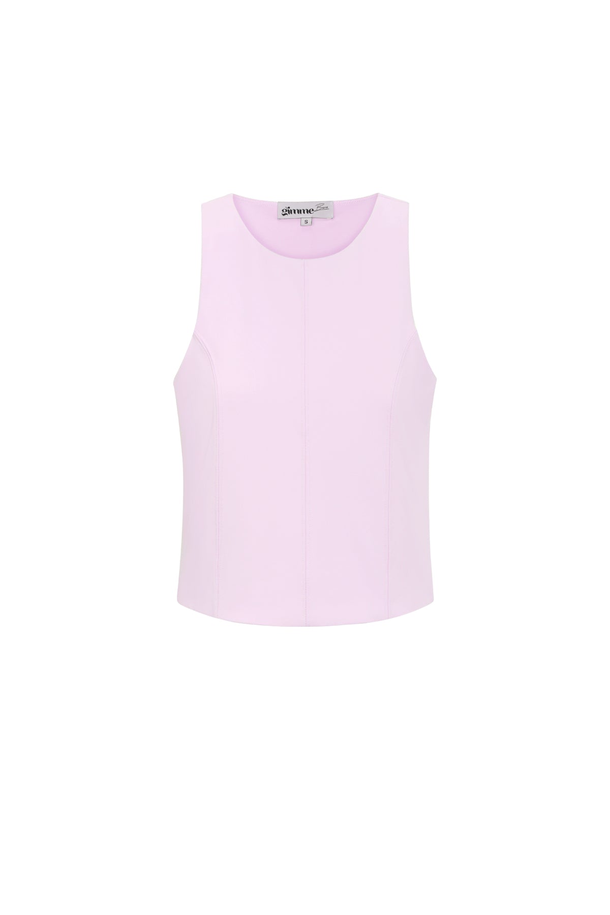 Gebreide Nylon Vrouwen Mouwloze Top Lente/Zomer Basis Solide Kleur