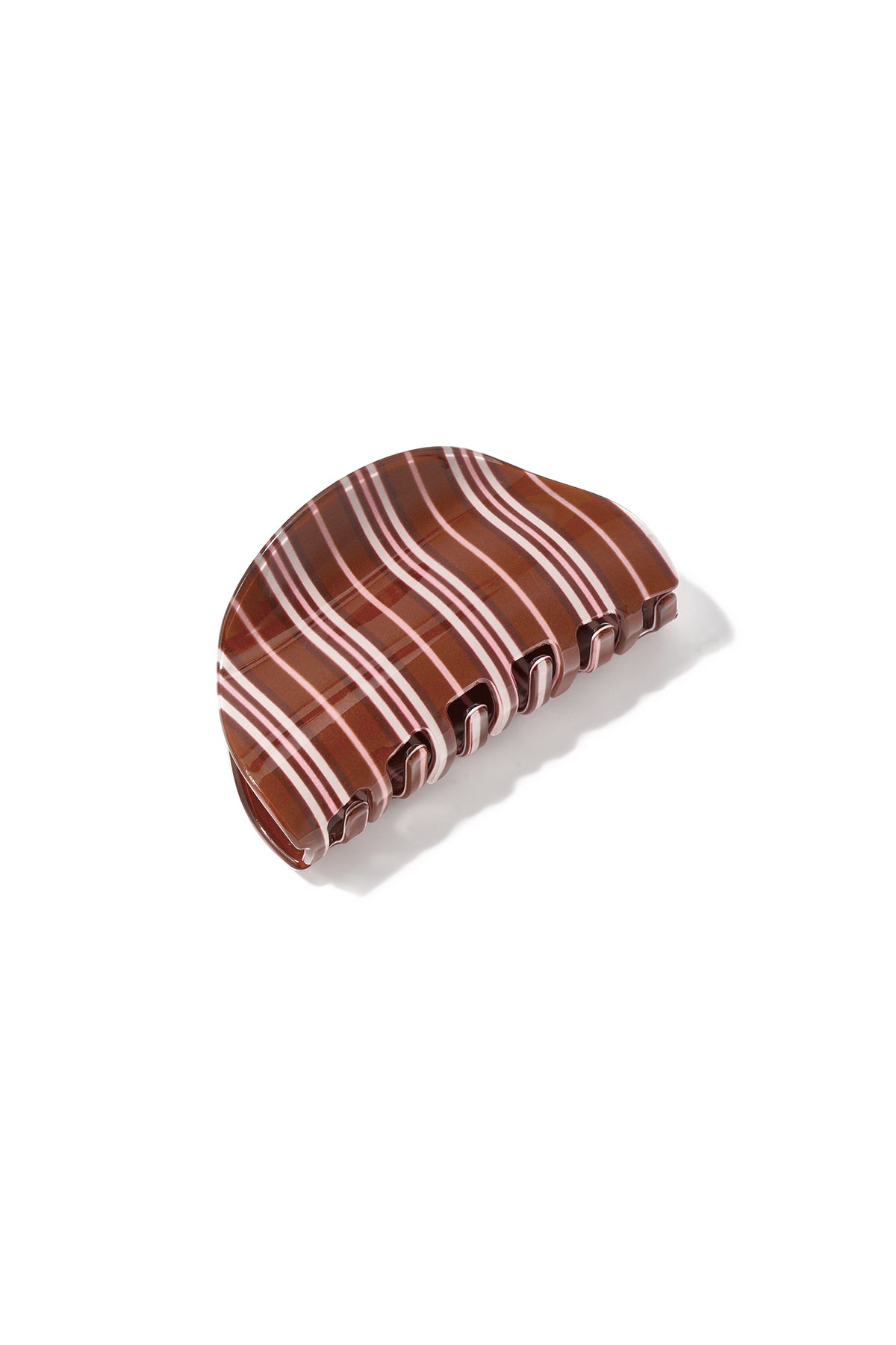 Haarclips met strepen, dagelijkse PVC-accessoires