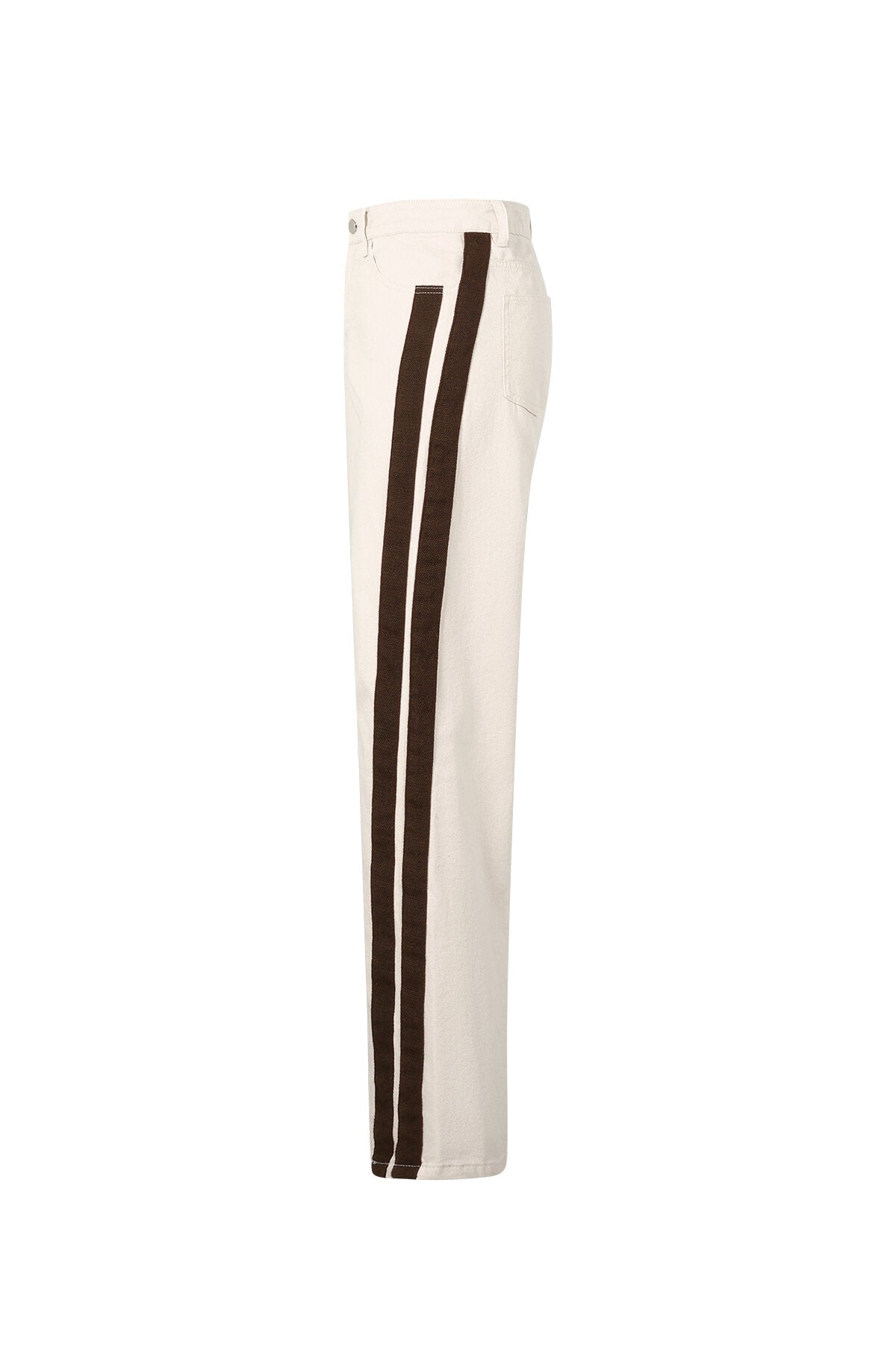 Statement stripe jeans