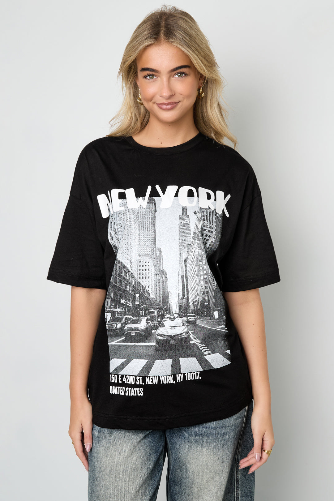 Cotton Knitted Vrouwen T-shirt Casual Letters