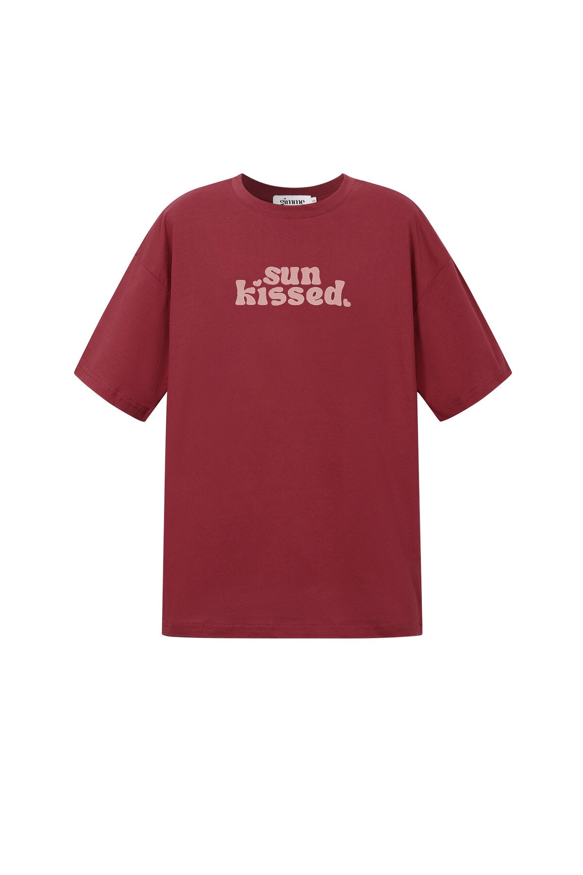 All Fit Knitted Cotton T-Shirts with Letters - Comfort & Style