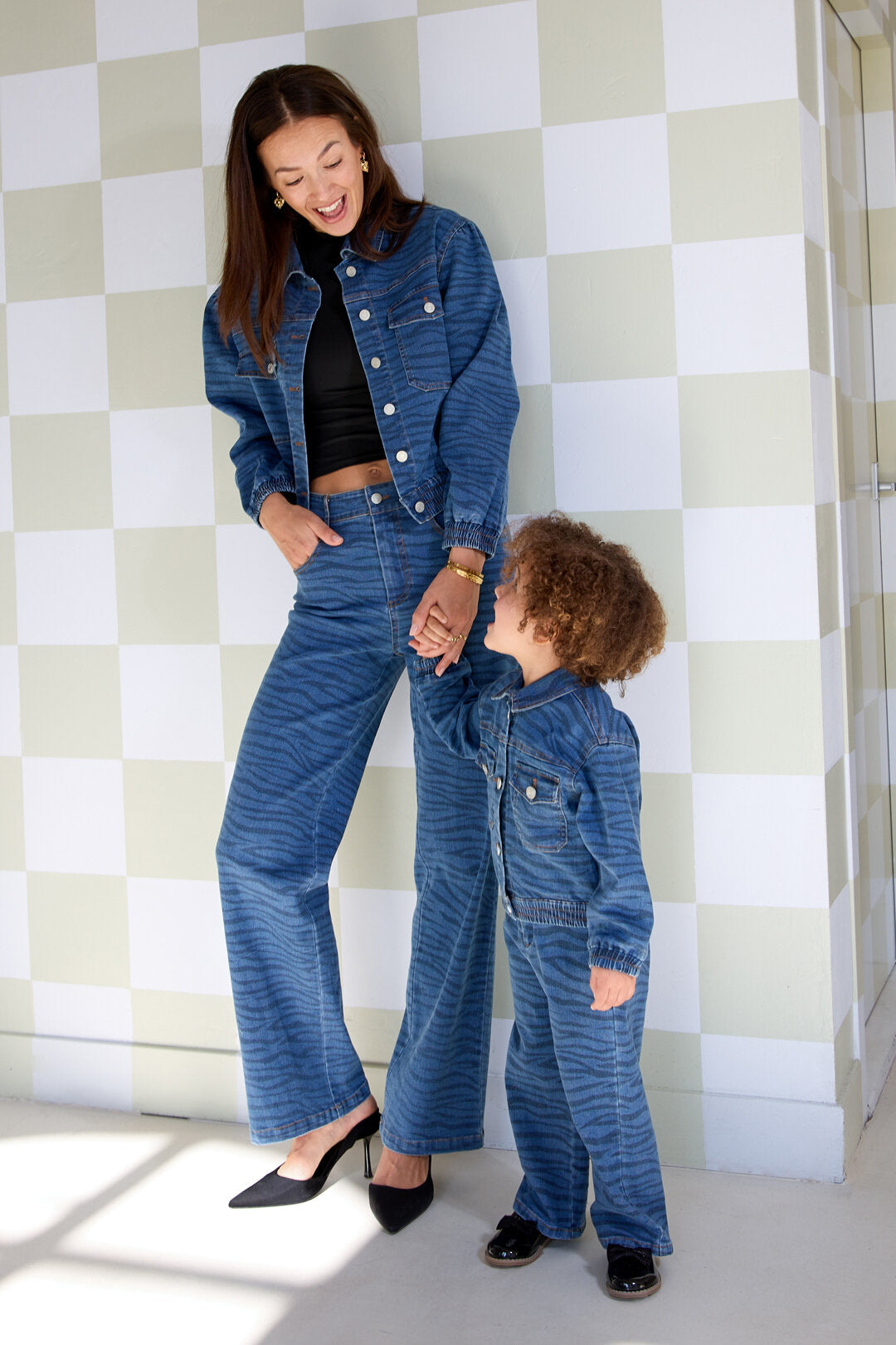 Dames Denim Spijkerjas | Losse Pasvorm | Blauw | S M L