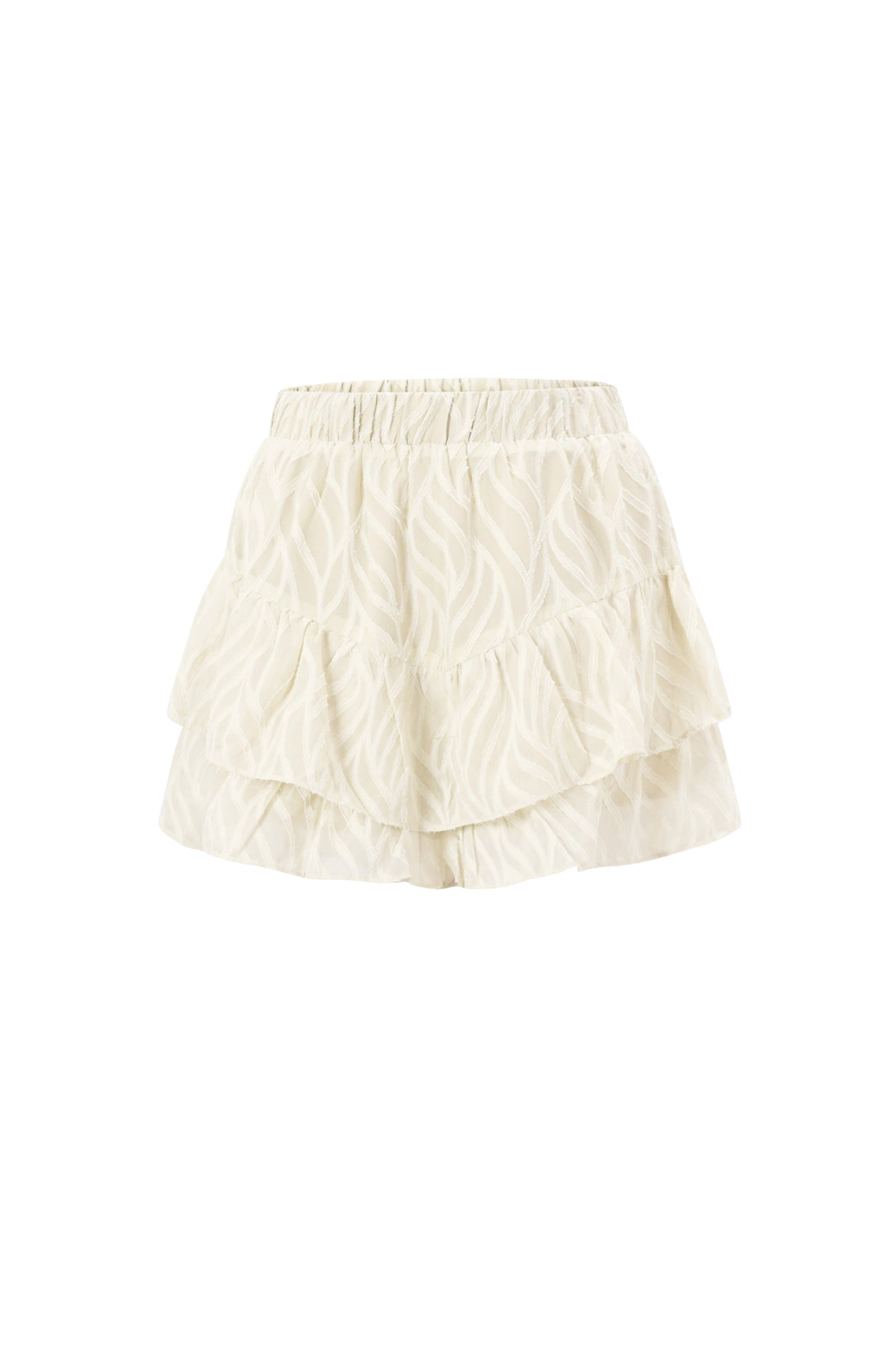 Geweven Polyestervezel Vrouwen Pantskirts Elegante Solide Kleur Lente/Zomer