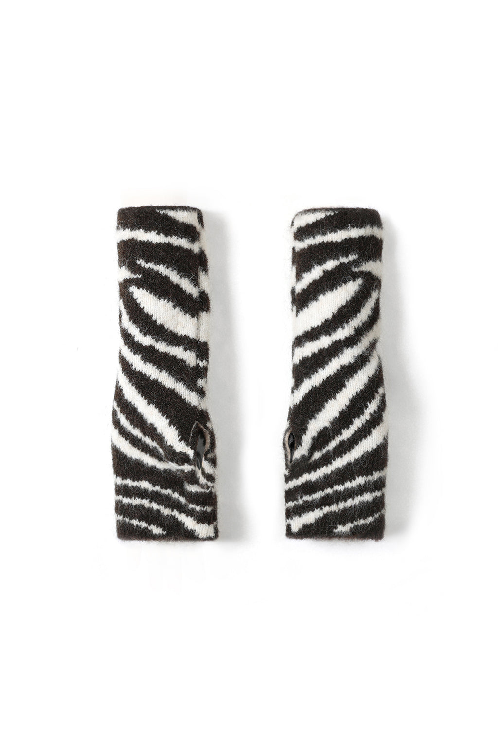 Armmouwen met zebraprint