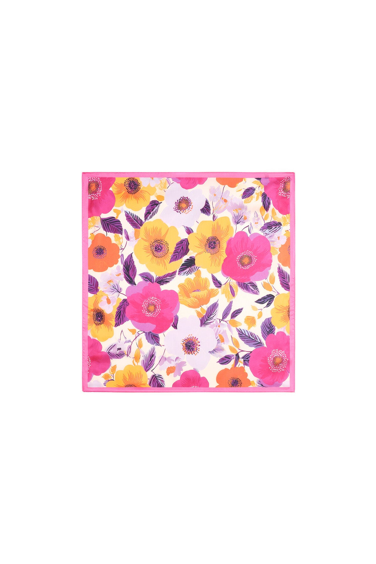 Romantic Floral Summer Scarf for Women