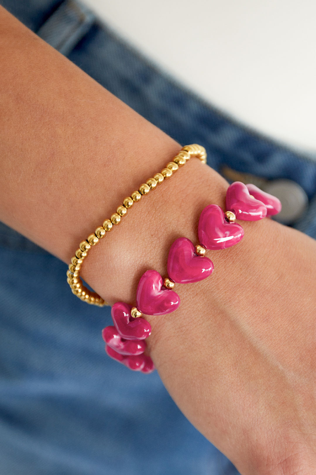 Hartjes armband