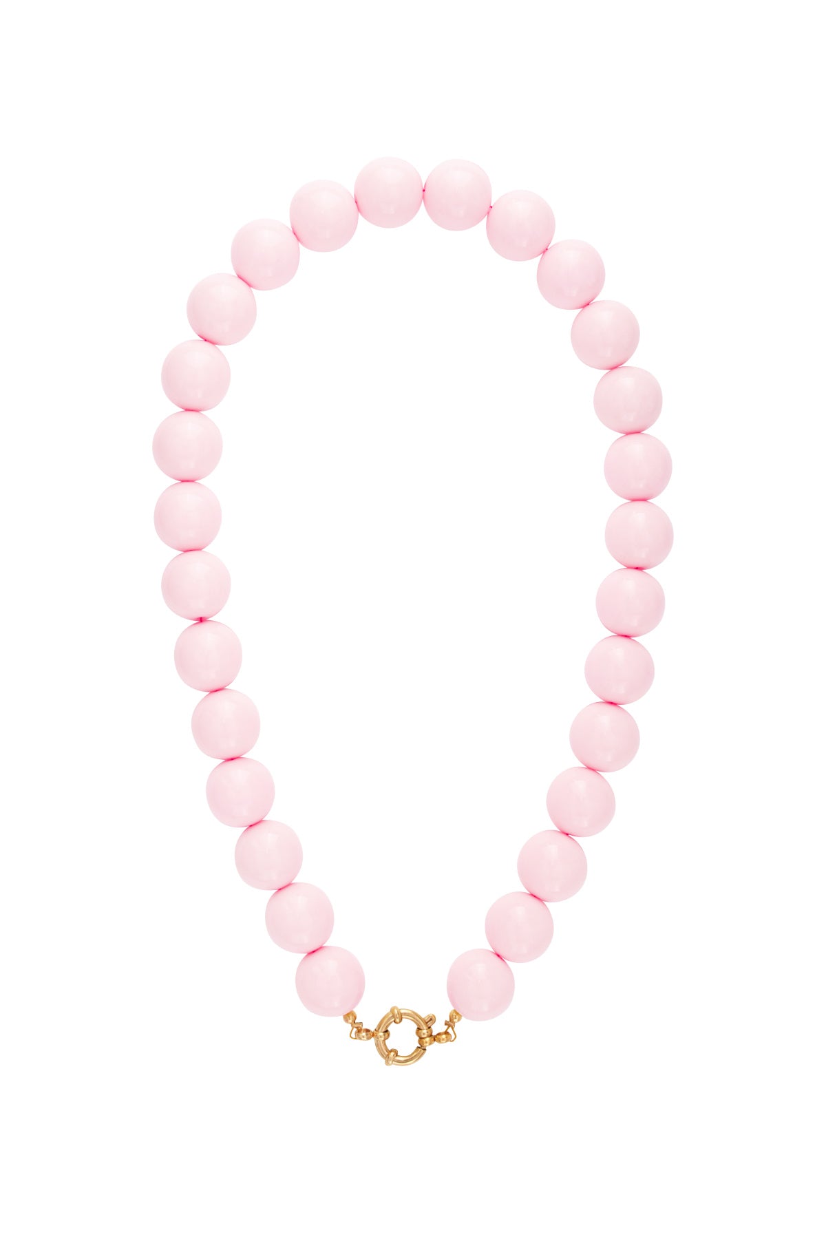 Hars kralen kettingen kralen casual dagelijks eenvoudig serie dames sieraden-15mm