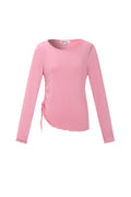 Geplooide longsleeve
