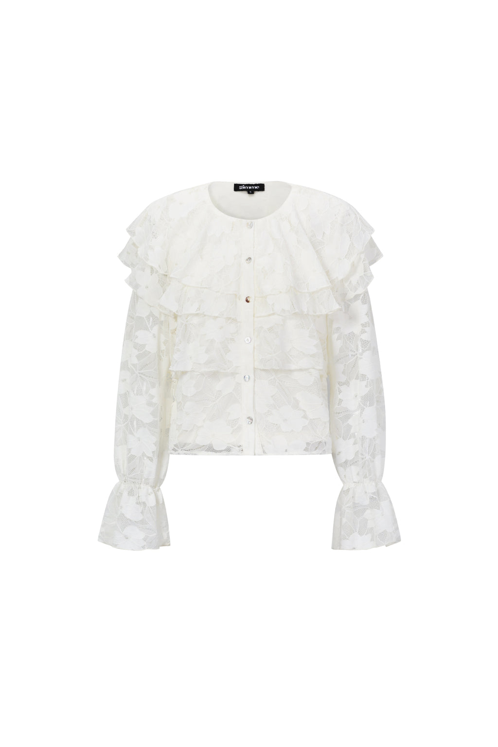 Gelaagde blouse met kant