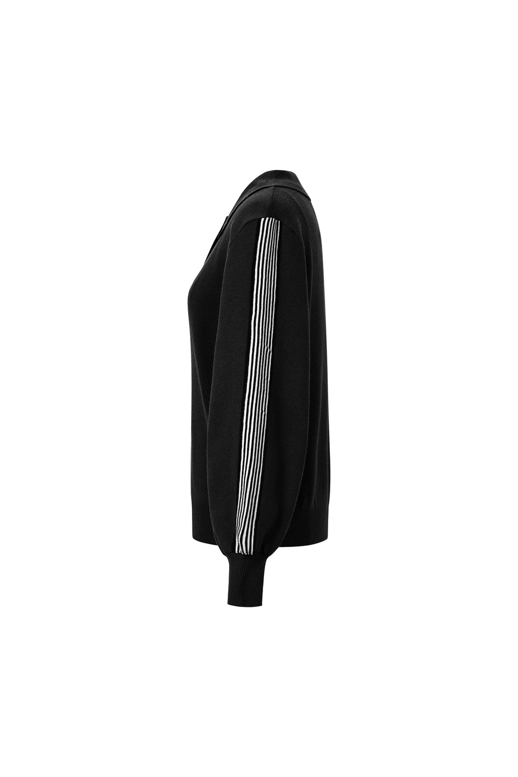 Gebreide trui Kleurenclash Sportieve herfst/winterkleding