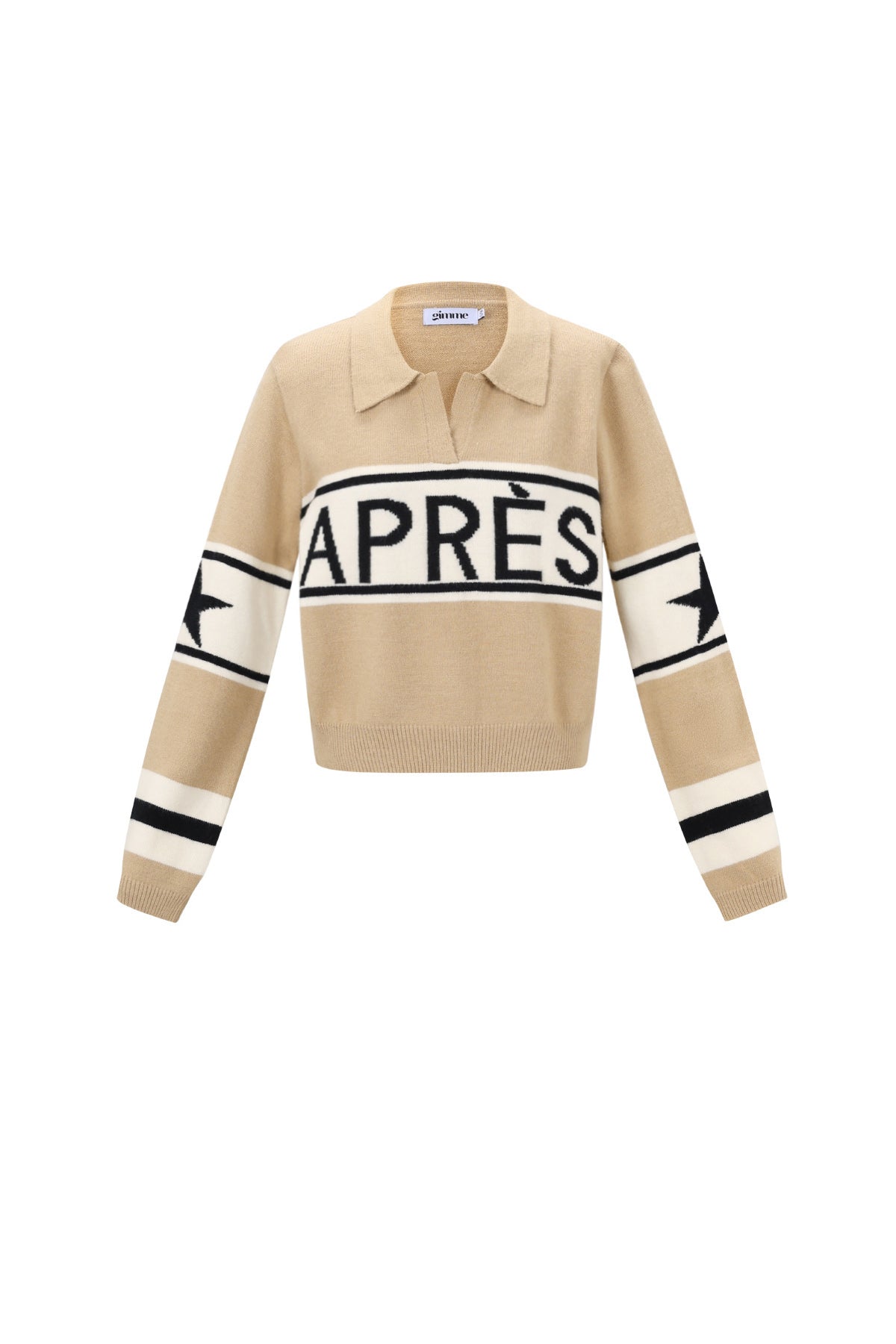 Gebreide Polyestervezel Vrouwen Truien Casual Letters