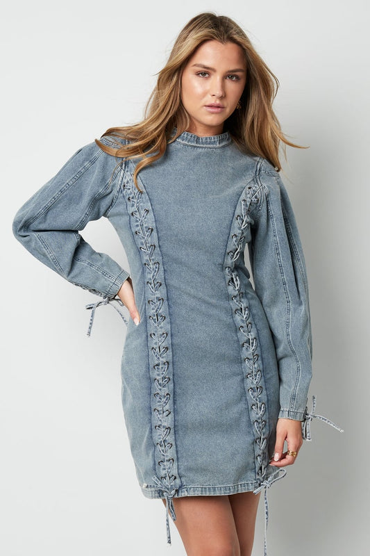 Denim veter jurk