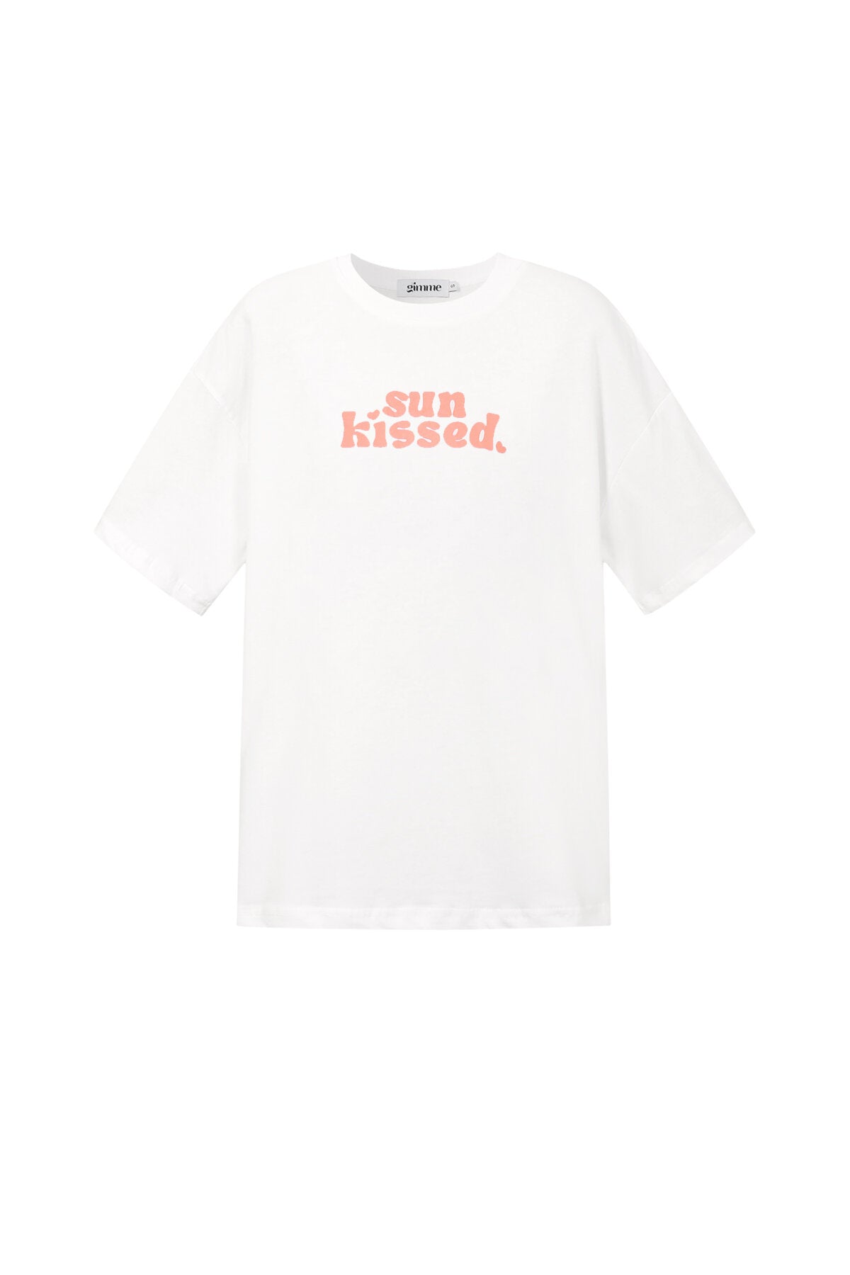 All Fit Knitted Cotton T-Shirts with Letters - Comfort & Style