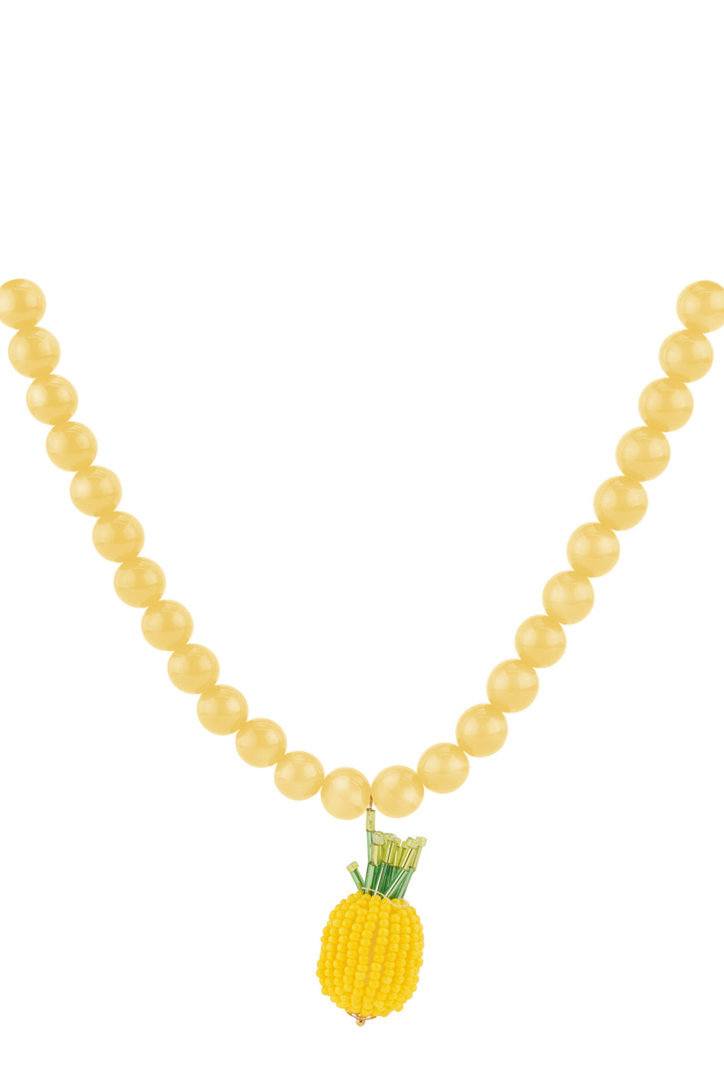 Ketting met medium kralen-10mm
